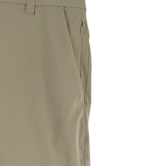 Lululemon Commission Short Mens Size 38 Slim Warpstreme 9" Tan Khaki SS-2123 - Picture 4 of 10